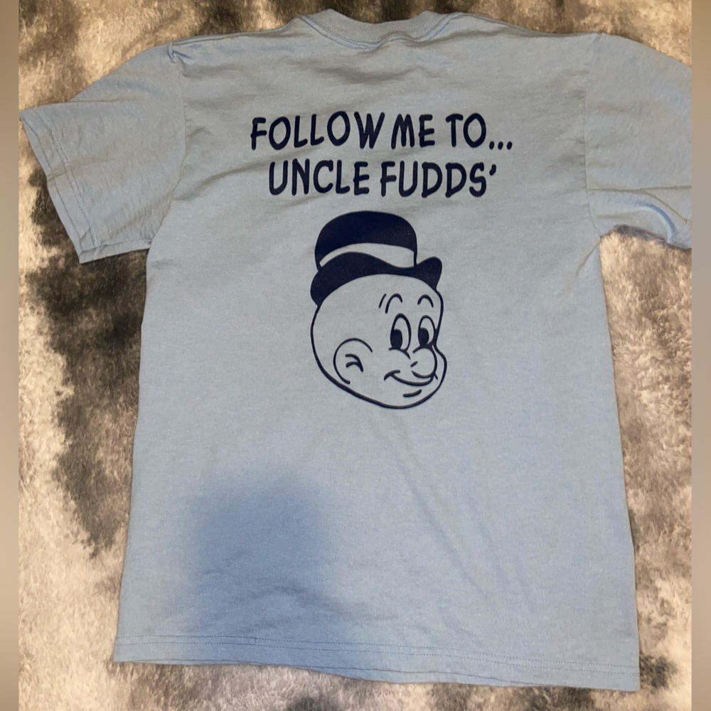 Light Blue Graphic T-Shirt